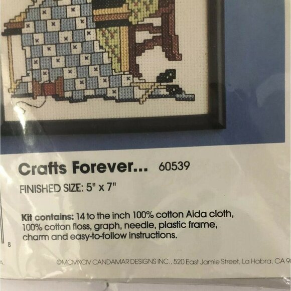 Candamar Designs Golden Bee Cross Stitch Kit - Picture 3 of 5